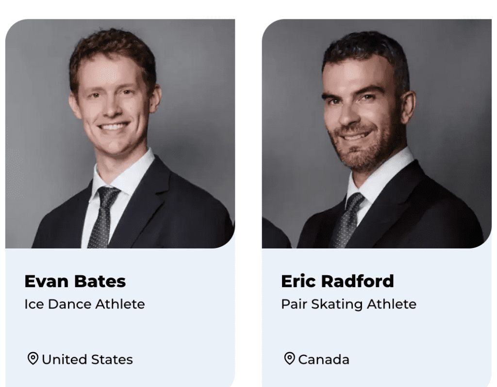 Evan Bates and Eric Radford